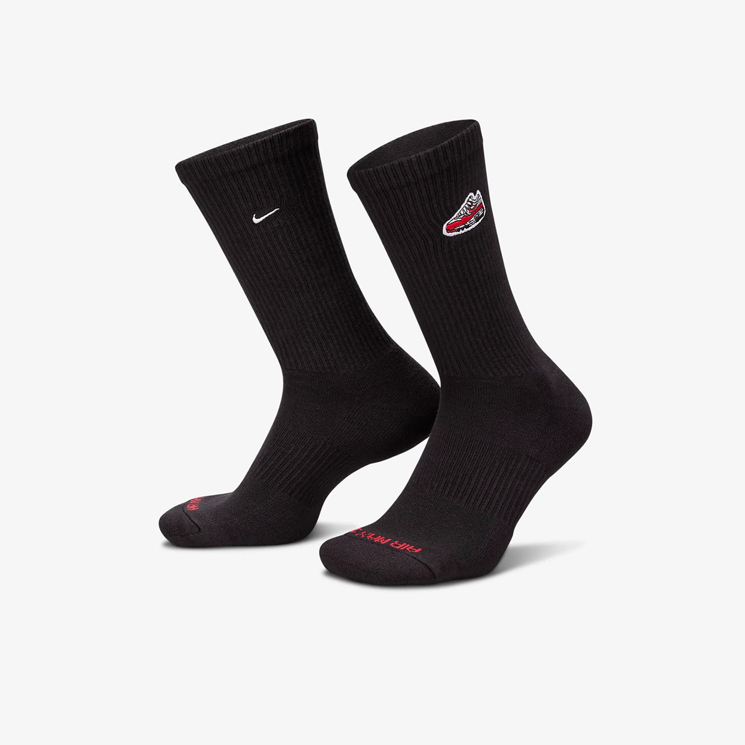 

Nike genuine Everyday Plus Men and Women's Breathable Sports Socks Single Pack FQ0327-010