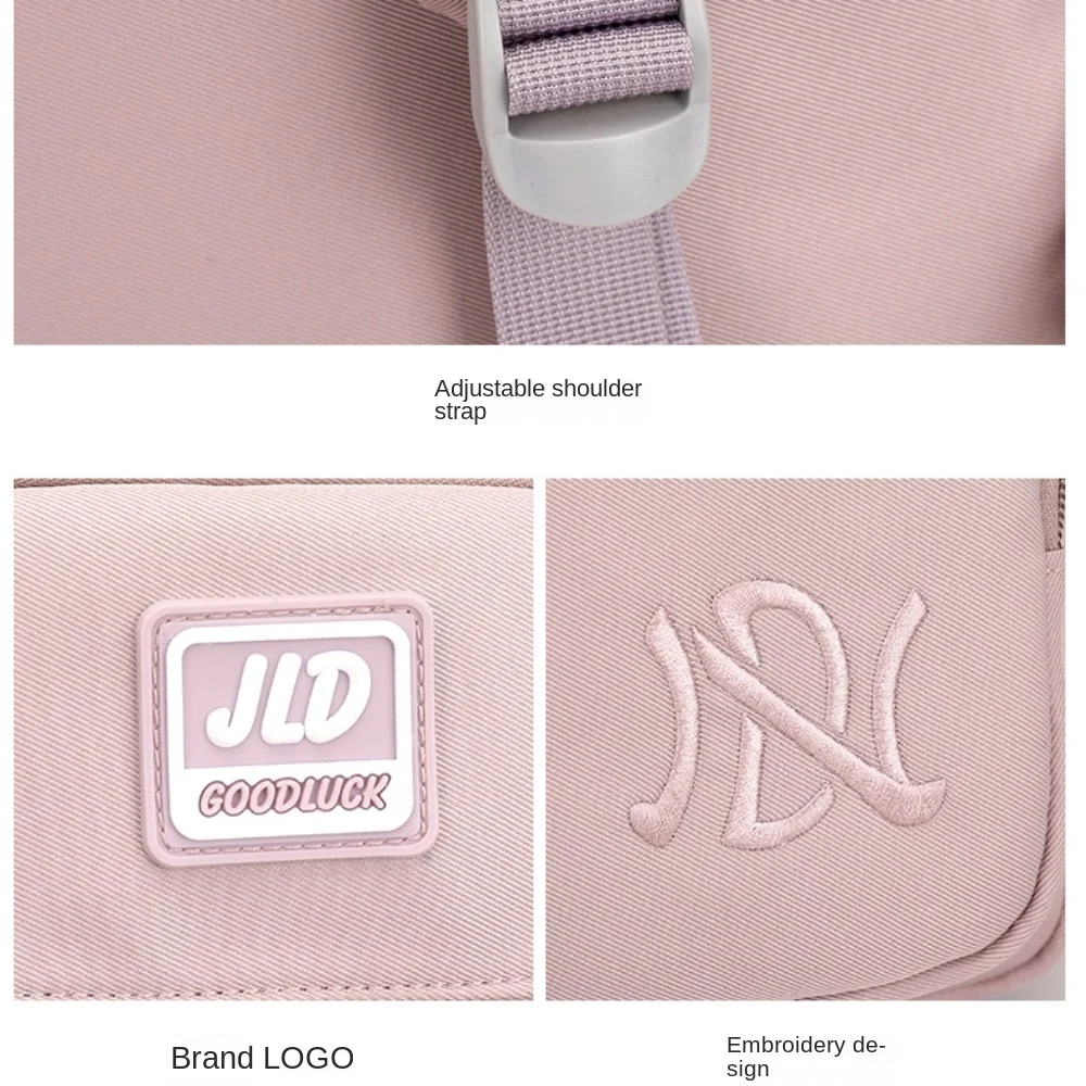 New Nylon Material School Bags Large Capacity Waterproof Rucksack Bagpack Breathable Lightweight School Backpack Man Wowen