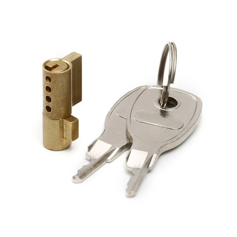 Secure Trailer Lock Easy to Use with Key Long Lasting Construction Adjustable Length Compatible for Caravans RVs