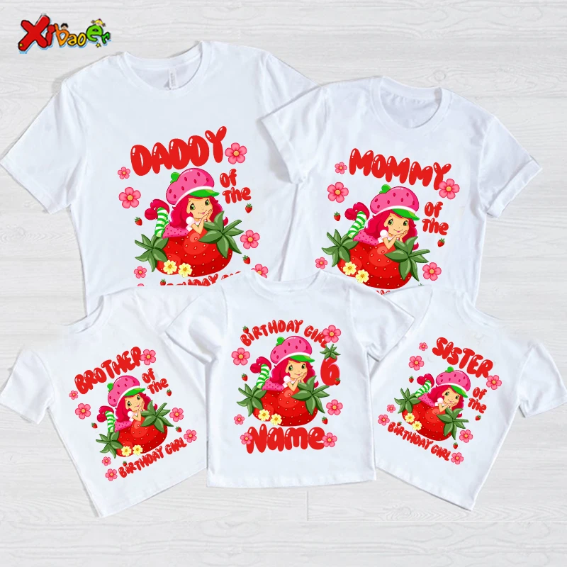 

Rosita Fresita Birthday Girl TShirt Family Matching Outfits Kids Personalized Name Party Tshirt Family Look 8th10th Girls 7 Year