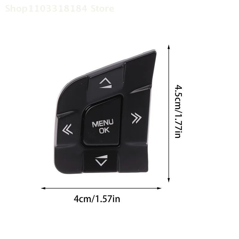 Aksesoris Mobil Tombol Sakelar Multifungsi Roda Kemudi Mobil Kiri untuk XE XF 2015-2019 LR095537 LR095540