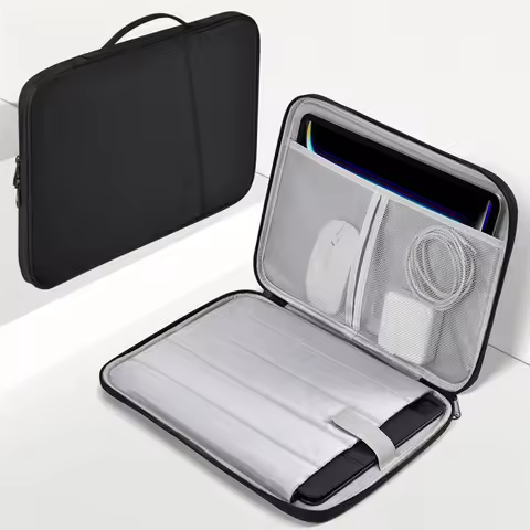 Waterproof Shockproof Handle Bag Laptop Sleeve Case for Macbook Air Pro11 13 Inch M4 M3 M5 Chip Mac Book Cover Ipad Case