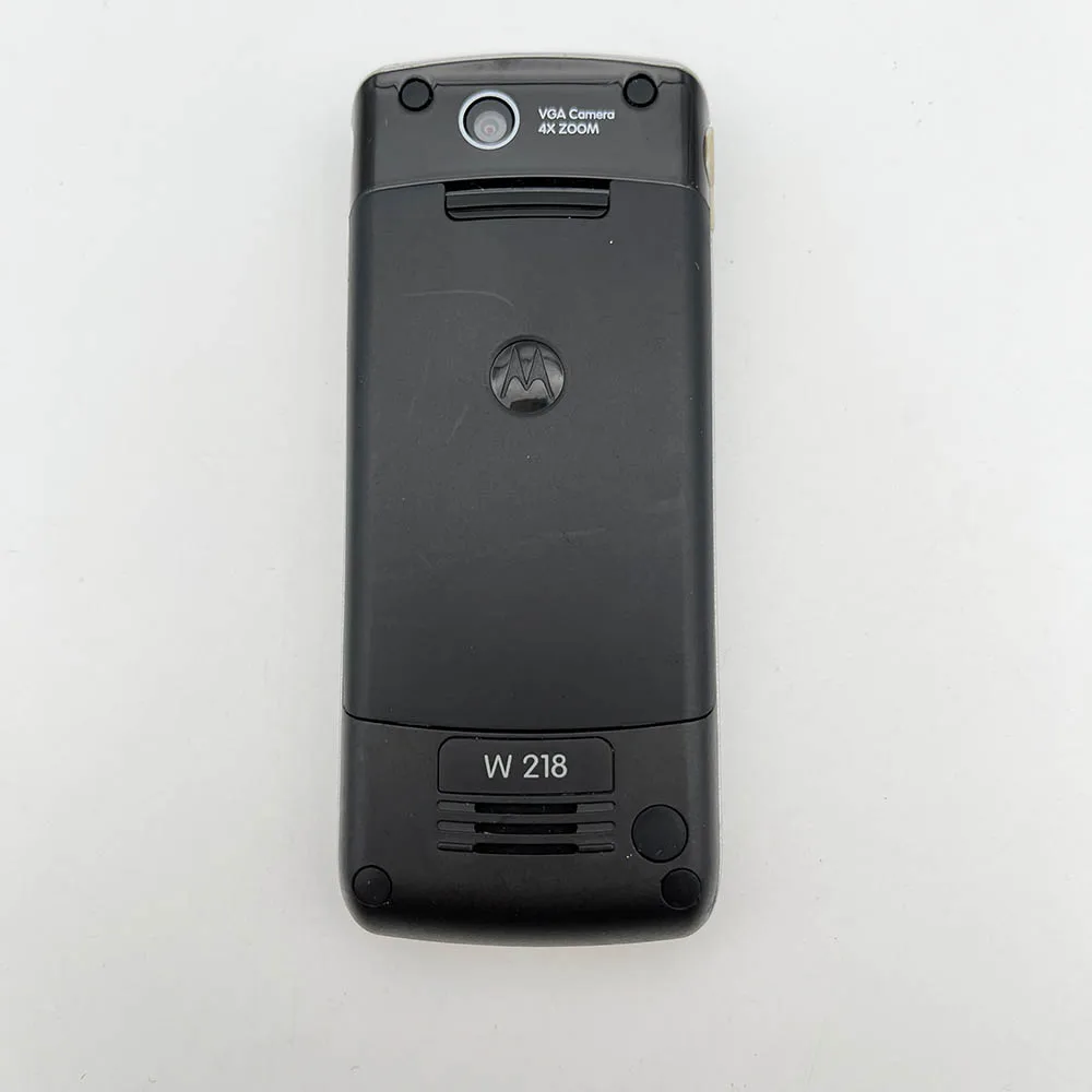 هاتف محمول أصلي مستعمل Motorola W218 بشريحتين غير مقفول 2G مقاس 1.6 بوصة 0.3 ميجابكسل 850 مللي أمبير في الساعة هواتف ذكية بحالة جيدة #3
