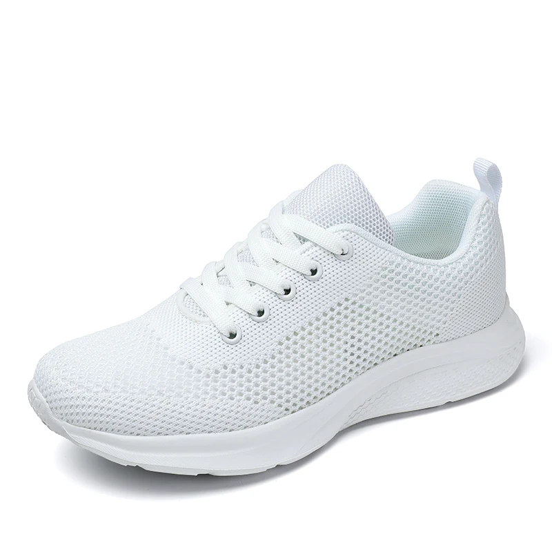 

New women's sports shoes shoes mesh surface breathable non-slip running women's shoes soft soles comfortable walking shoes