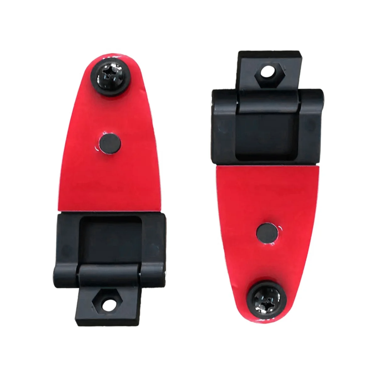 2 Pcs 103528 All Truck Cap Glass Rear Door Hinges ,Glass Rear Door Hinge Fits for LEER Truck Cap