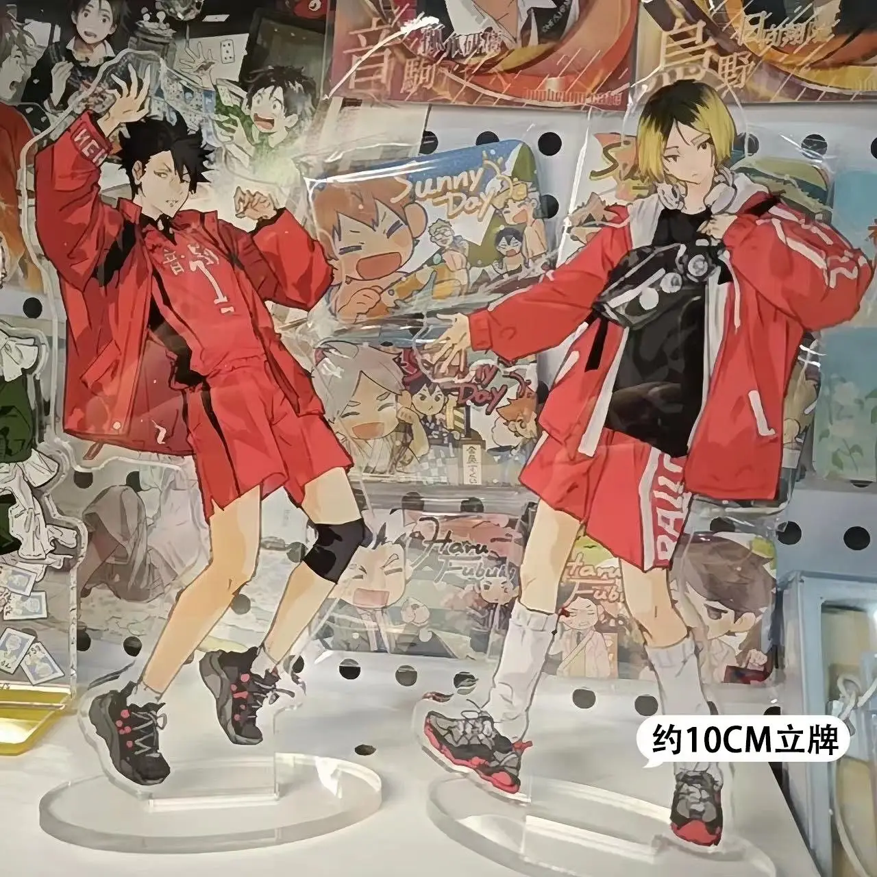 Haikyuu Figure Set Kozume Kenma squisita creatività modello studente Desktop Tetsurou Kuroo decorare ornamenti regalo Festival Anime