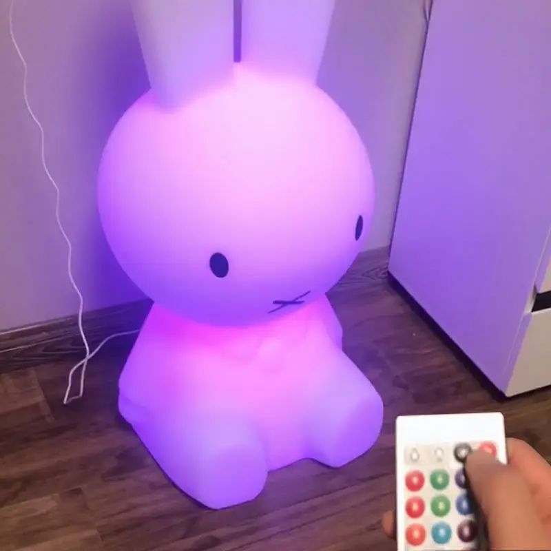 Cartoon Nijntje Bureaulamp Kinderkamer Bedhead Slaapkamer Nachtlampje Ins Koreaans Schattig Nachtlampje Verjaardagscadeau