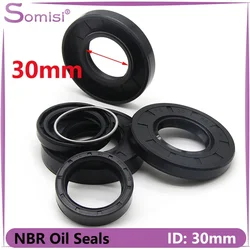 ID 30mm NBR Oil Seal TC-30*36/40/45/46/50/52/55/58/60/62/65/72/75/80/85*5/7/8/9/10/12mm Nitrile Rubber Shaft Double Lip Gasket