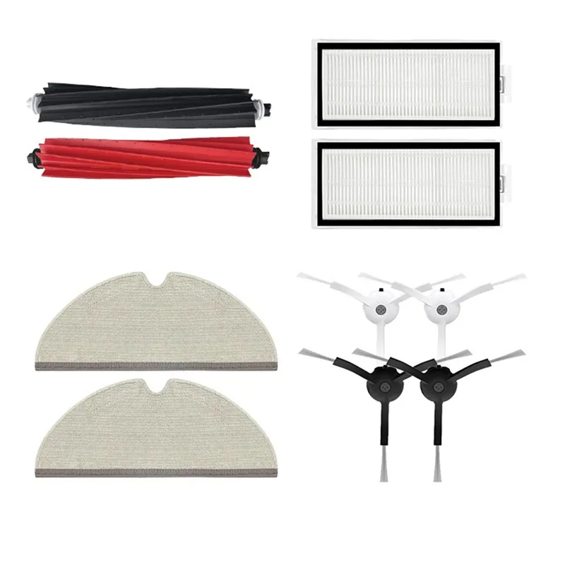 ABUD-Sikat Rol Pengganti Sikat Rol untuk Roborock Q8 Max / Q8 Max + Bagian Penyedot Debu Robot