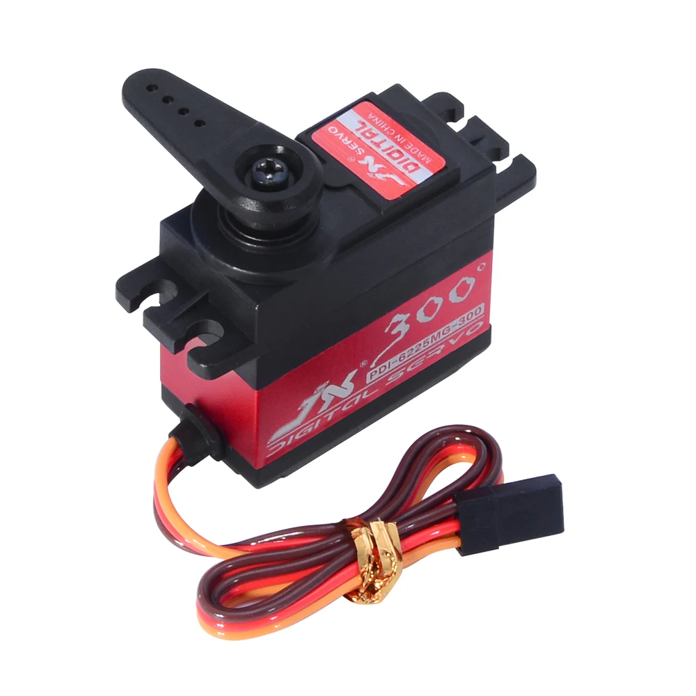 JX PDI-6225MG-300 300 Degree 25KG High Torque High Precision Metal Gear Digital Standard Servo For RC Car Robort Arm Helicopter