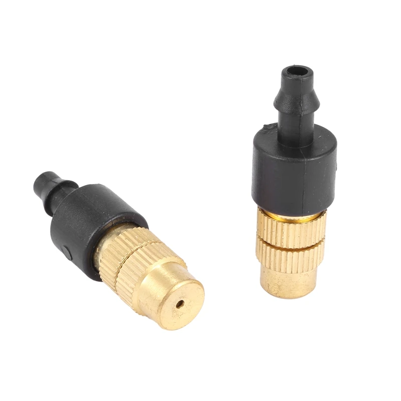 Hot SV-12 Set Copper Adjustable Spray Nozzle Spray Atomization Copper Capillary Effect Take 47 Factory Adjustable Irrigation Dri