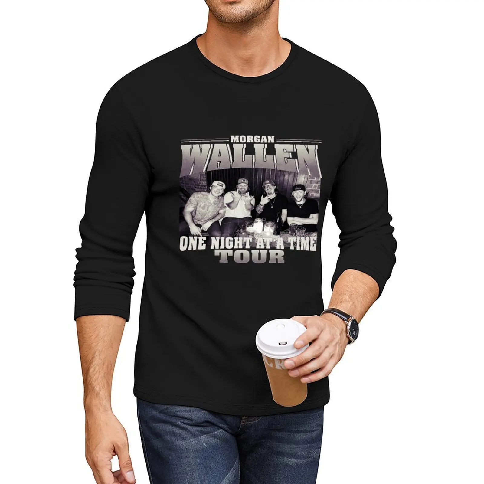 

One Thing at A Time Tour Long T-Shirt sweat shirts tees Men's clothing