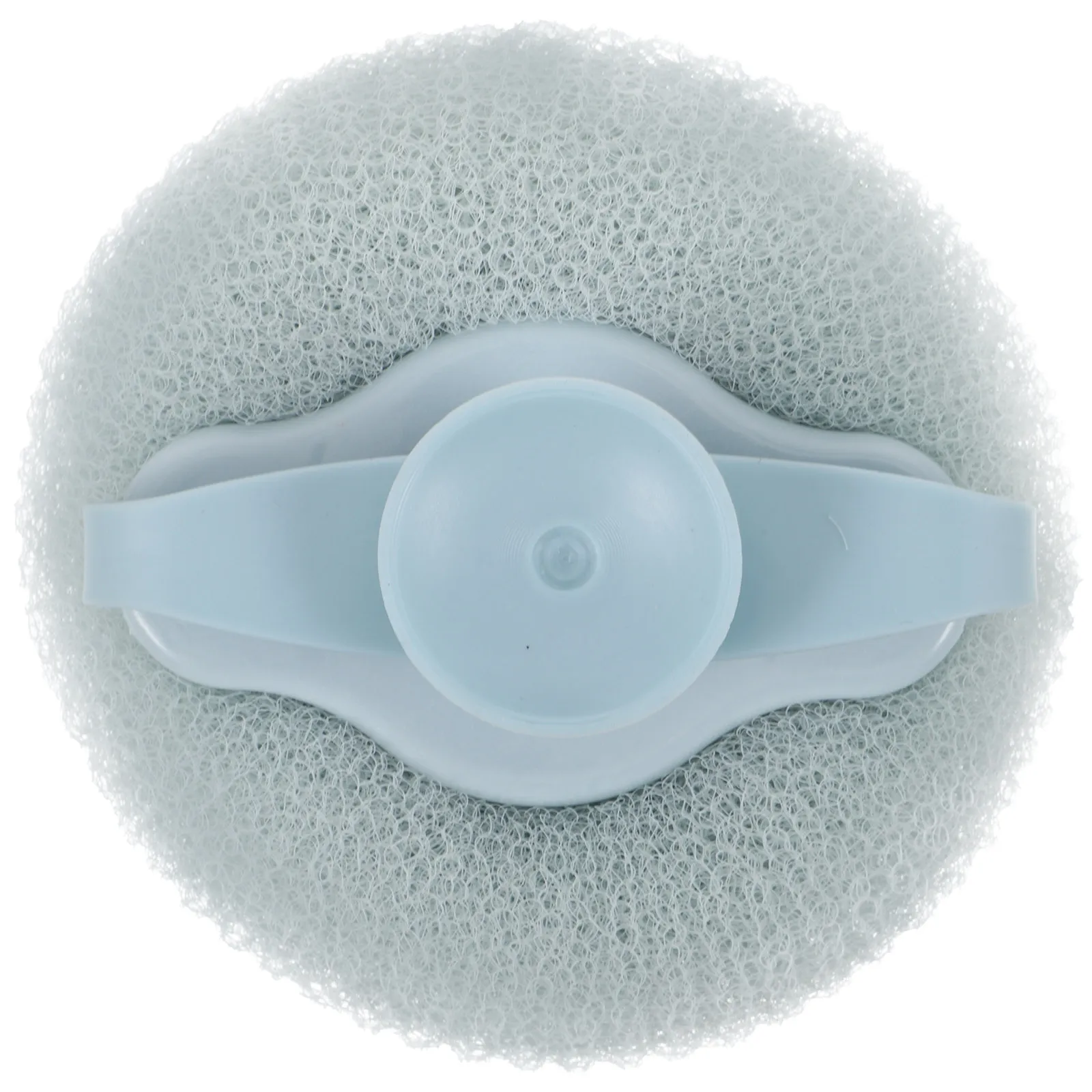 

Мочалка-скрабер для душа на присоске, легкая щетка для тела для взрослых, для очищения кожи, с гладкой мягкой пенной текстурой, удобная ручка