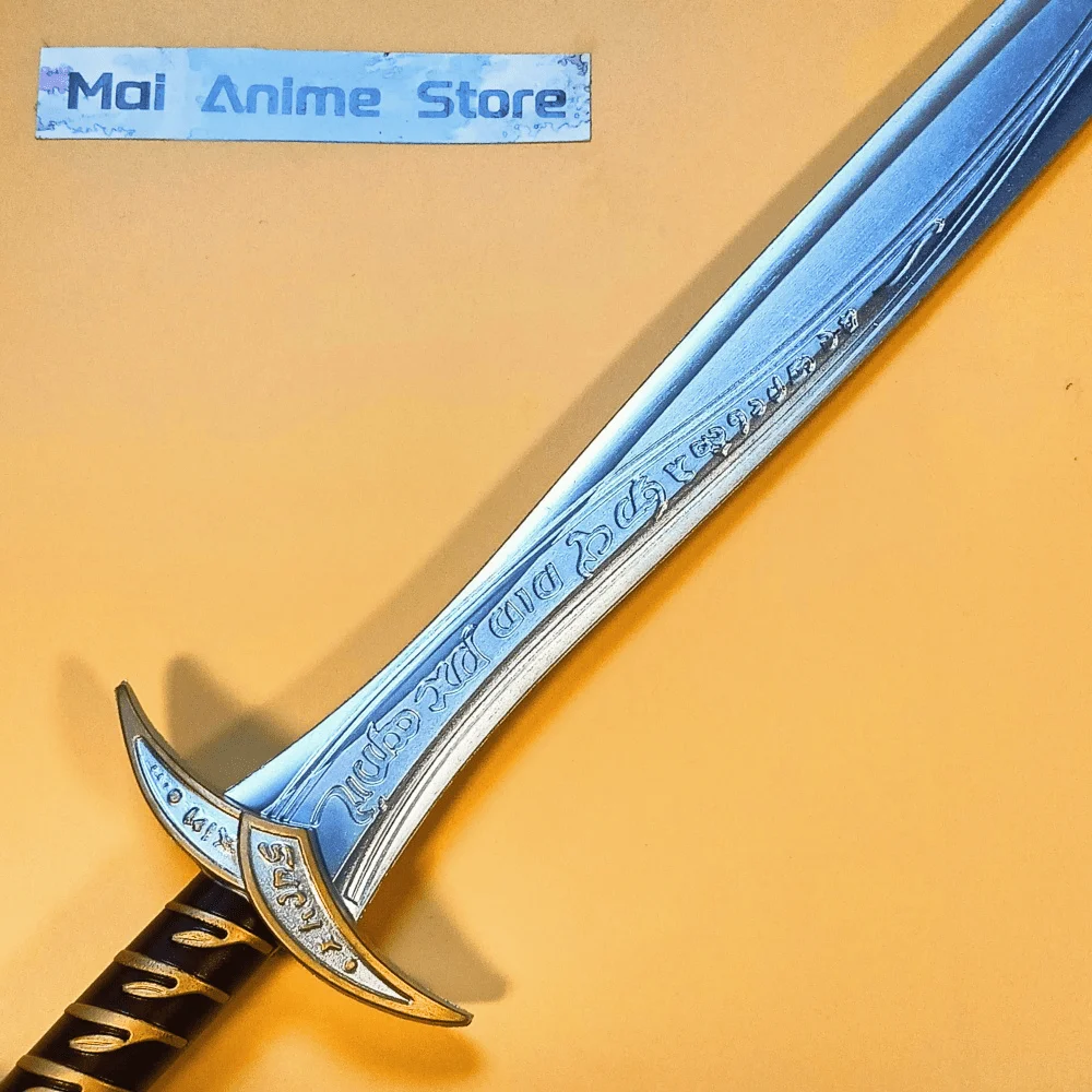 27.5인치 링 카타나 진짜 ABS 카타나 오리지널 사무라이 검 애니메이션 코스프레 소품 닌자 나이프 블레이드 중세 검 무딘 장난감 선물
