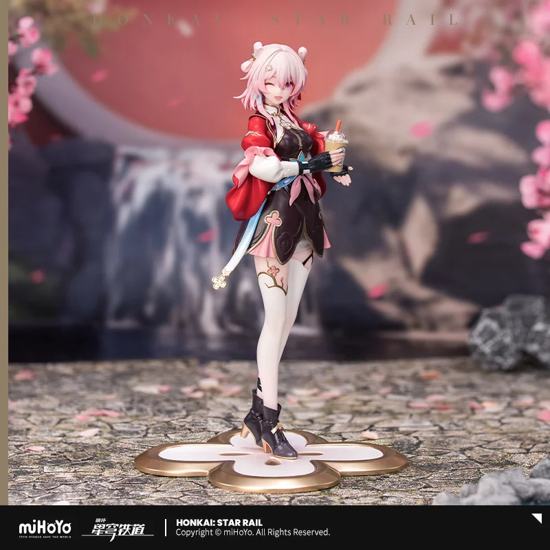 

Genuine Honkai：Star Rail March 7th Hunting 1/8 Proportion Handmade Colorful Cute Handmade Anime Cosplay