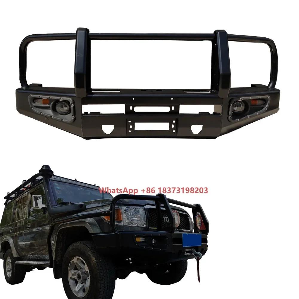 

Off Road Accessories Pick up Truck LC79 Bull Bar Front Winch Car Bumpers