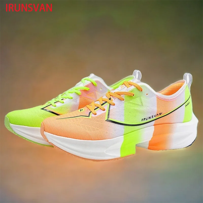 

IRUNSVAN 2025 New Comfortable Lightweight Outdoor Women's Sports Shoes & Carbon Plate Marathon Cushioned Men's Running Shoes