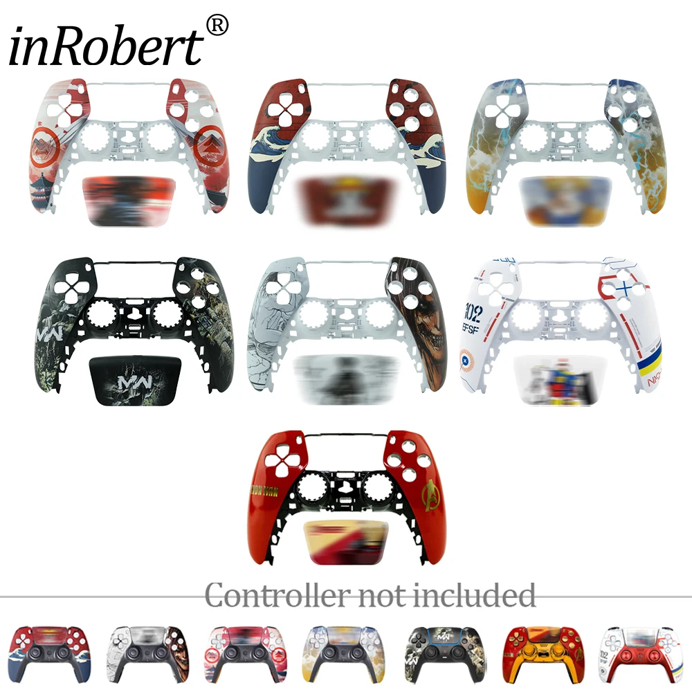 Touchpad Cangkang Depan Edisi Terbatas Pengganti Desain Ulang Kompatibel dengan Pengontrol Ps5 BDM-010/020/030/040/050