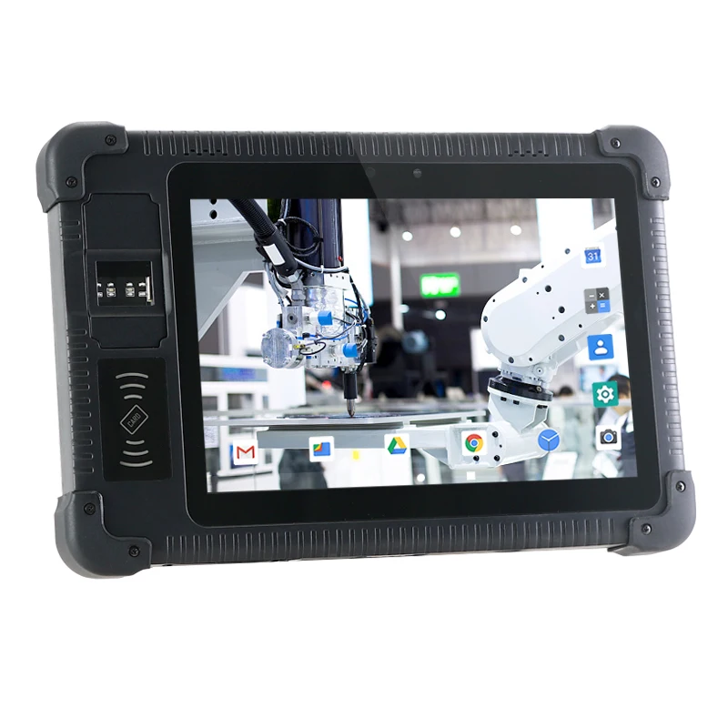 Wall Mount IP65 Rugged Tablet 8 Inch Advertising Display Tablet POS System For Restaurant