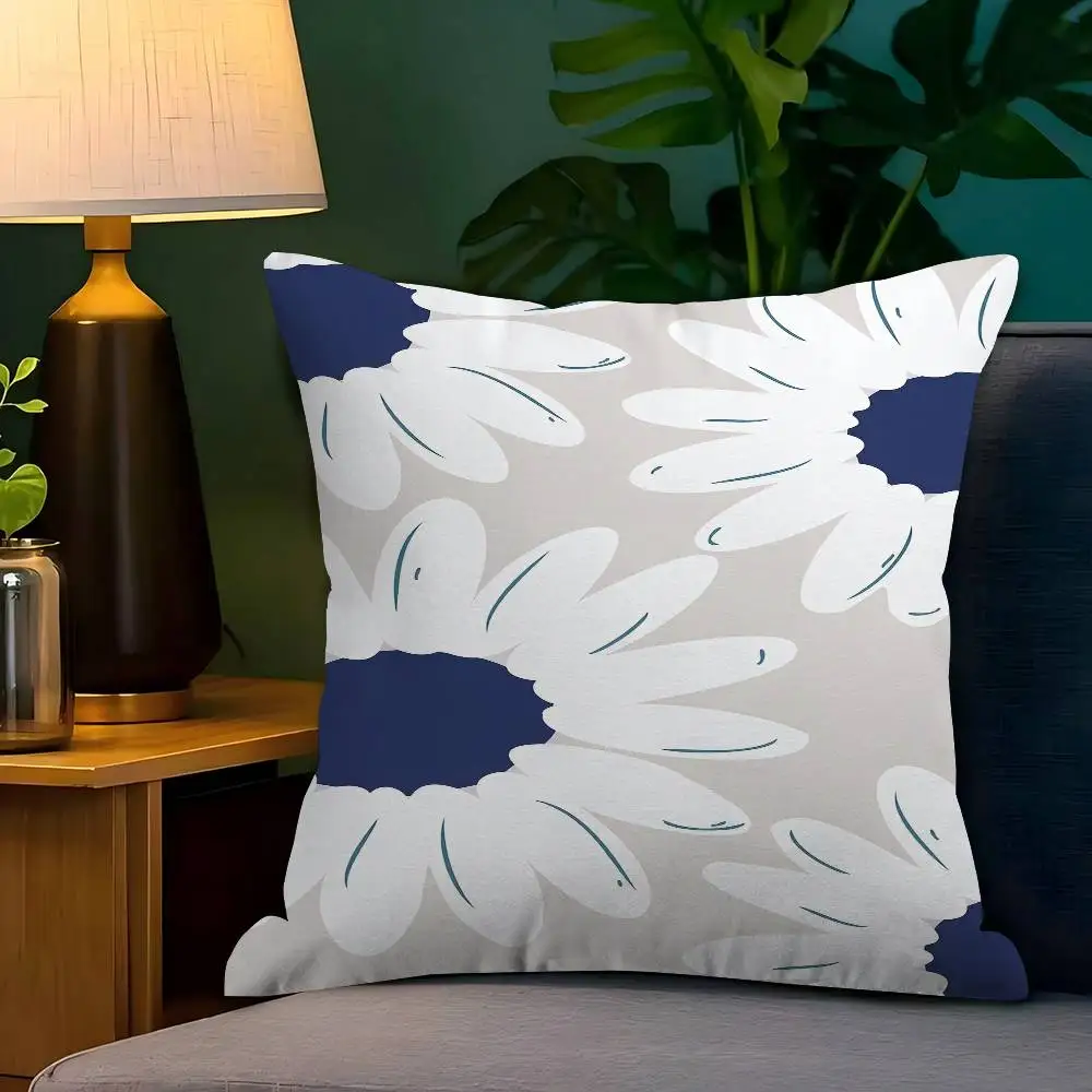 

Daisy Dots Pillowcase Toon Gift Cushion Cover Bedroom Home Sofa Chair Seat Decor Pillow Case