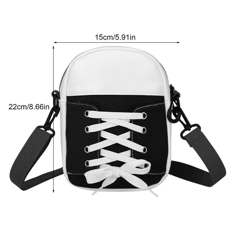 Multifunction Phone Bag Fashion Women Shoulder Crossbody Bag For Phone Purse Wallet Sneaker Shape Lightweight Cute Handbag