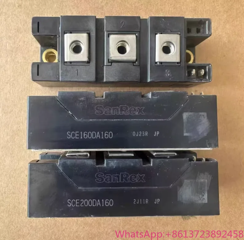 Original disassembly of the semi-controlled rectifier module SCE160DA160
