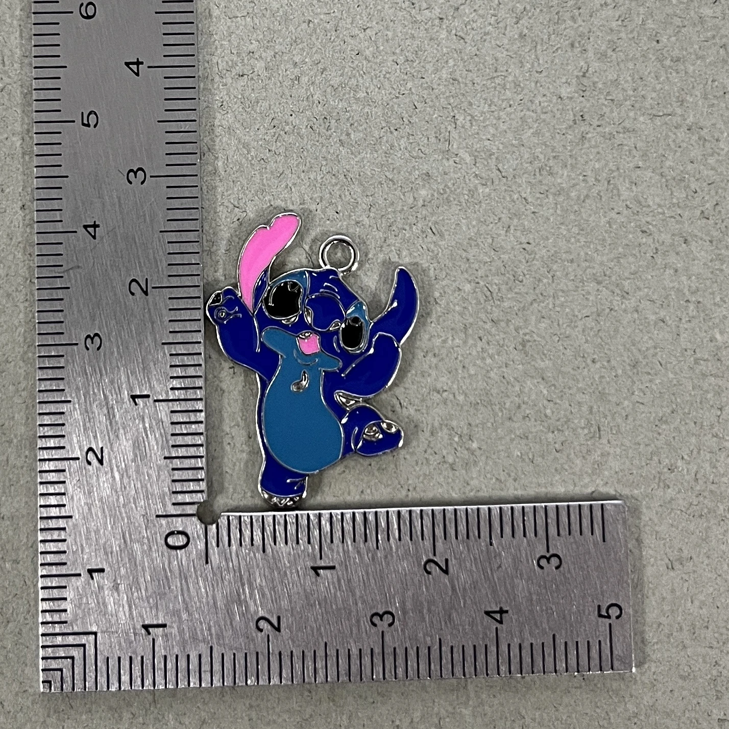 50pcs cute cartoon accessories Black and white Little devil Little Dinosaur dripping oil alloy pendant pendant accessories image 3