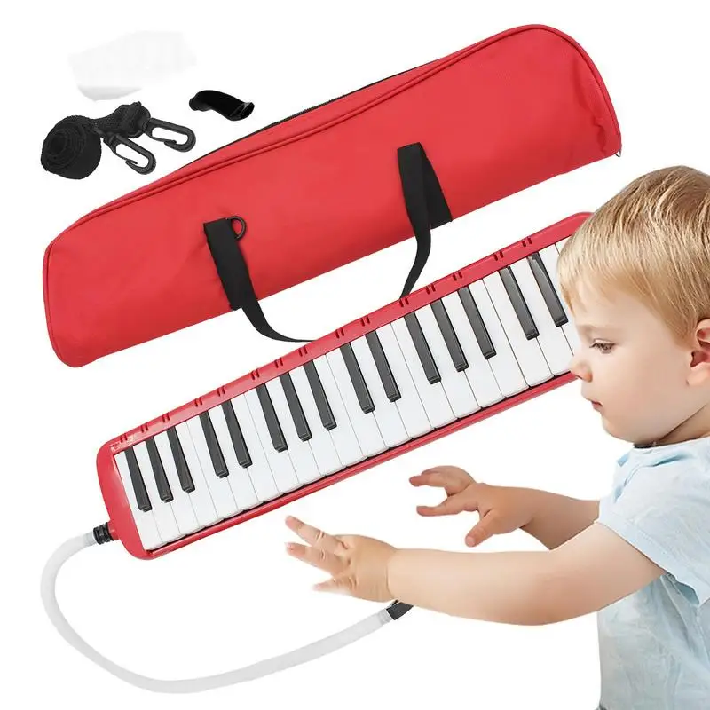 

37 Key Melodica Musical Instrument Air Piano Keyboard Musical Instrument Portable Child Harmonica Piano Funny Blow Keyboard