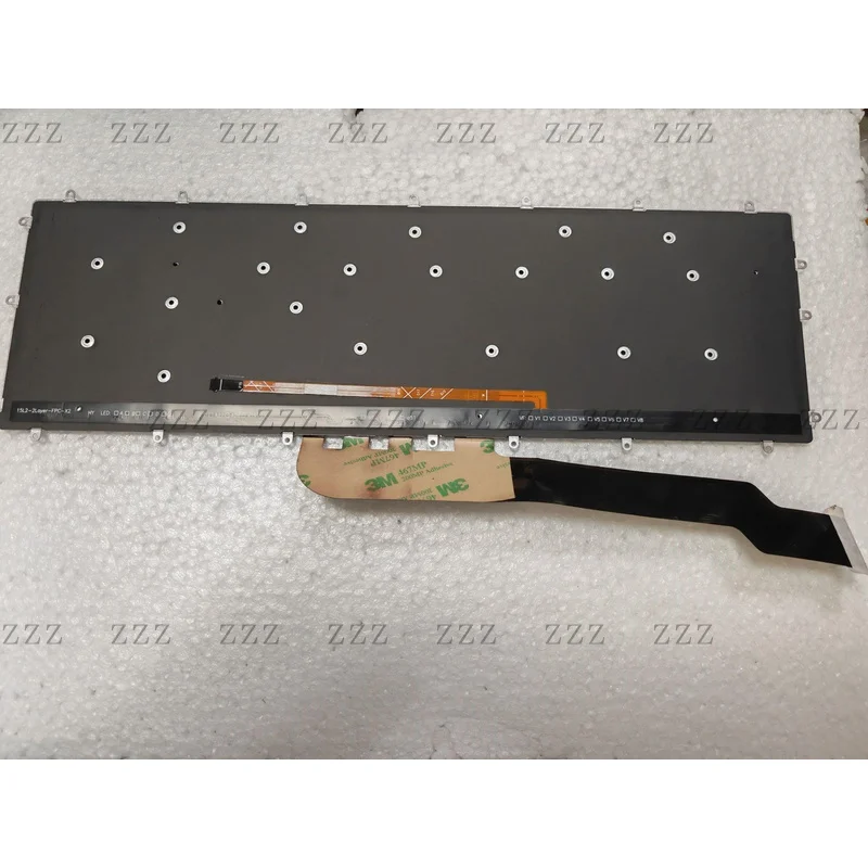 ZZ NEW FOR DELL Latitude 3590 Vostro 5568 7570 7580 Keyboard Red Backlit US - view 2