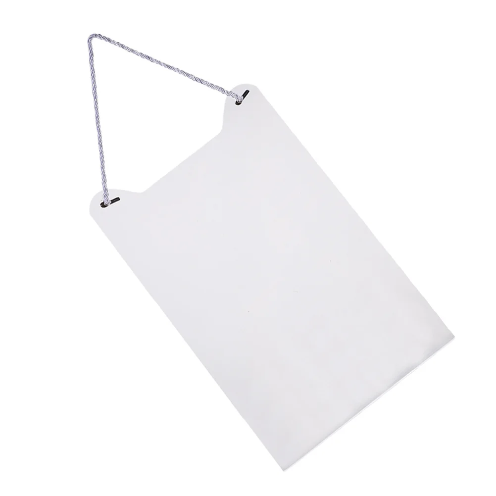 

Acrylic Hanging Price Sign Transparent Blank Label For Clothing Store Shelf Display Door Hanger Tag Retail Shop Signage