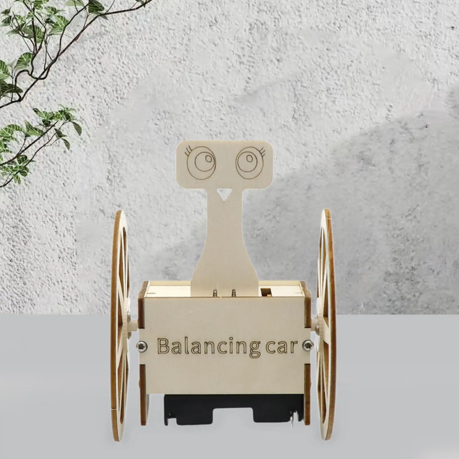 Zelfbalancerende robot carkit cadeau voor jongens Montessori 3D houten puzzel