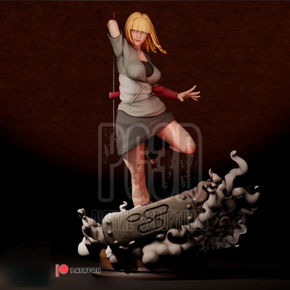 

NSFW Belle Samui Girl 1/24 Scale Resin Figure Model Kit Sexy Diorama Unassembled Unpainted Doll 3D Print DIY Statue Crafts Toy