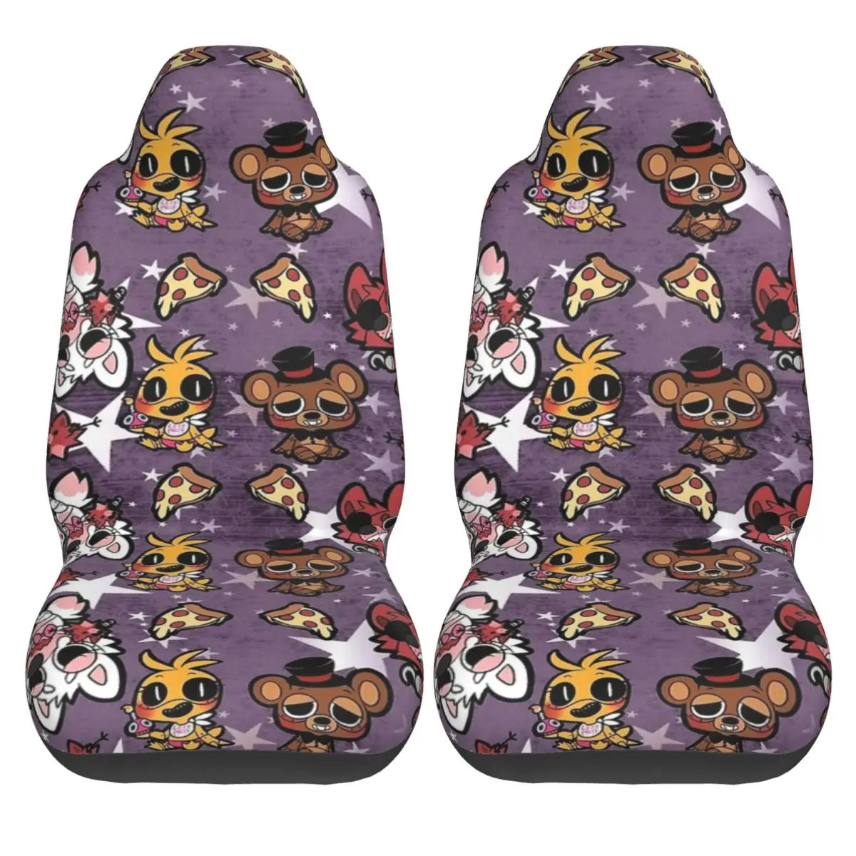 FNAF At Freddys Universal Car Seat Cover Off-Road AUTOYOUTH Front Rear Flocking Cloth Cushion Fiber Car Styling