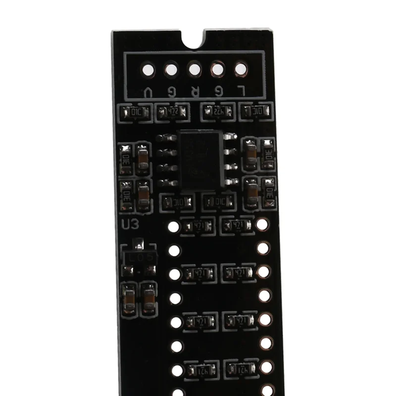 3X صغير مزدوج 12 مستوى مؤشر VU متر مكبر صوت استيريو مجلس قابل للتعديل ضوء سرعة المجلس