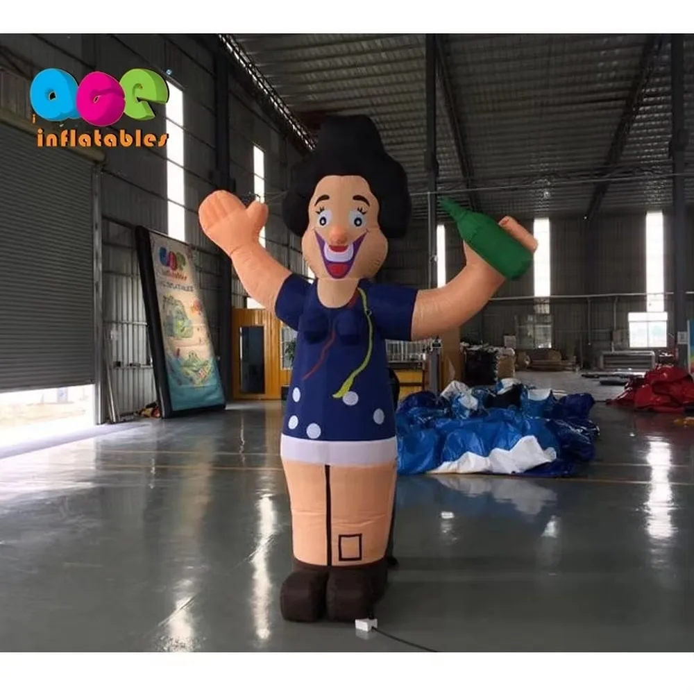 Giant Inflatable Beer Bottle Balloon Commercial Advertising Holland Cartoon Character for Event Party Decoration