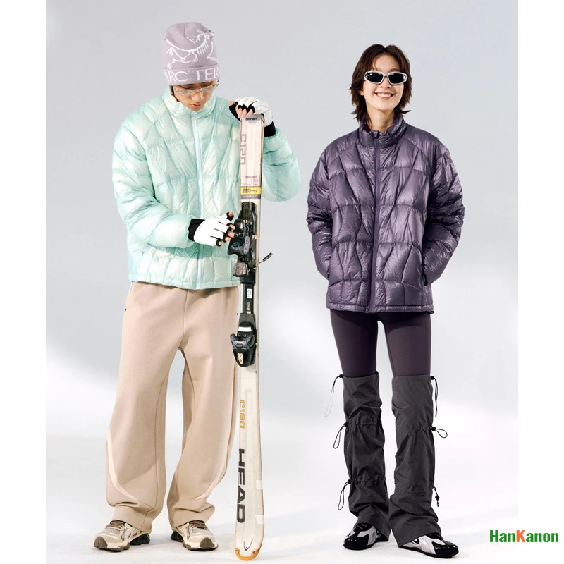 أساسي الشتاء الجديد للرجال: سترة Sorong Dandelion خفيفة الوزن - حشوة 90%، قابلة للتعبئة والتغليف والوقوف - ياقة علوية للجنسين