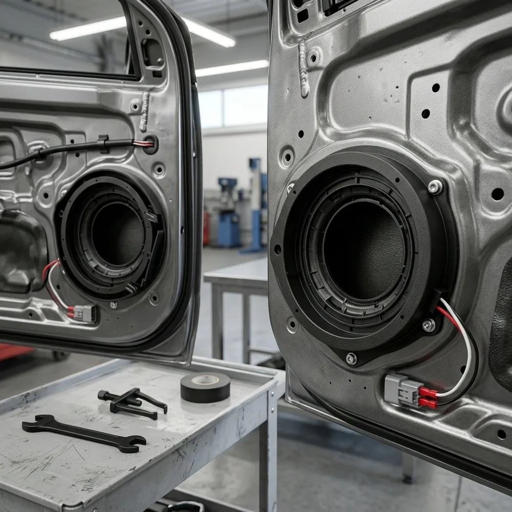 For Car Audio Installation Car Audio Adapter Direct Replacement Speaker Parts Speaker Pads Auto Sound Connector