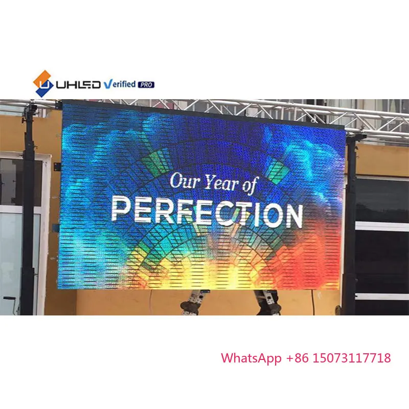 실내 LED 디스플레이 스크린 500mm x 500mm P3.91 무대 이벤트 패널 풀 컬러 비디오 월 렌탈 LED 디스플레이