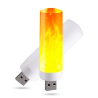 USB E14 E27 B22 Led Simulated Flame Bulbs 9W AC85-265V Luces Home Electronic Accessories Lamp Effect Bulbs Light Flame Light