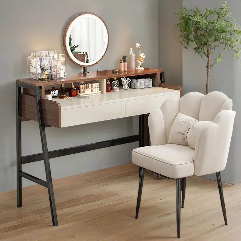 Modern Vanity Table With Drawers Bedroom Set Home Luxury Makeup Dressing Table Makeup Vanity Table With Mirror Bv