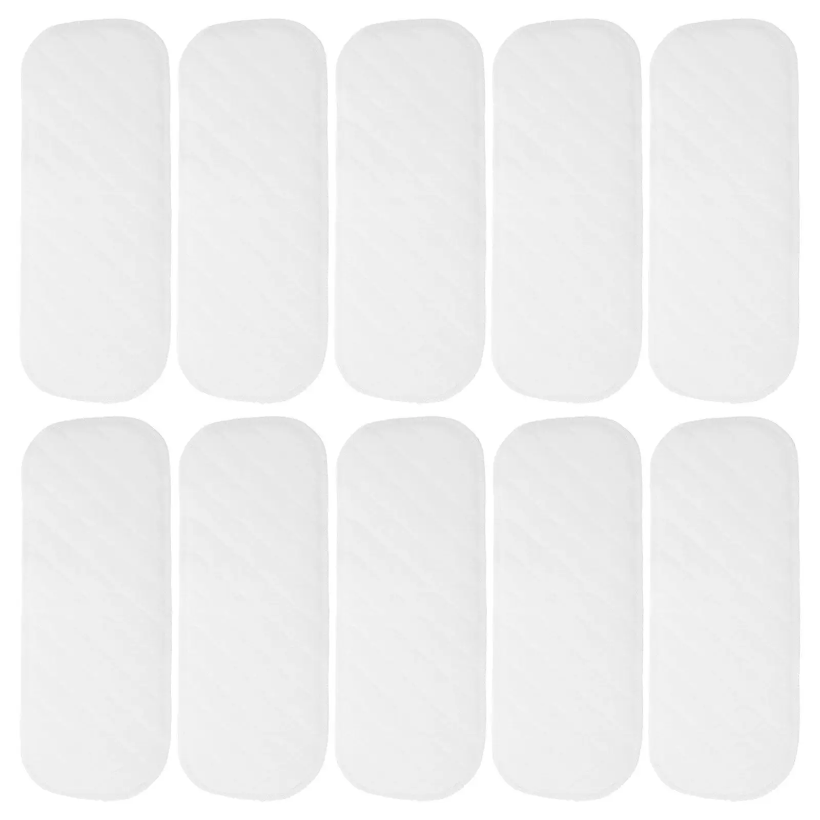 

10Pcs Baby Diaper Inserts Ultra Absorbent Reusable Muslin Burp Cloth Diaper Liners Washable Pocket Cloth Diapers