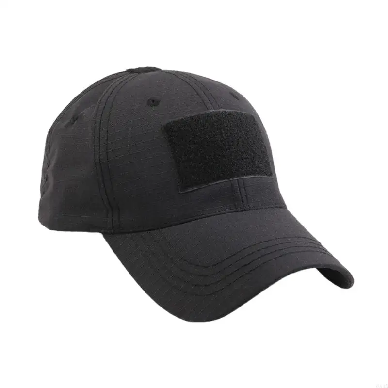 Breathable Camouflaged Cap Adjustable Back Practical Outdoor Hat For Men Women Unisex Lightweight Foldable Baseball Cap 6XDA