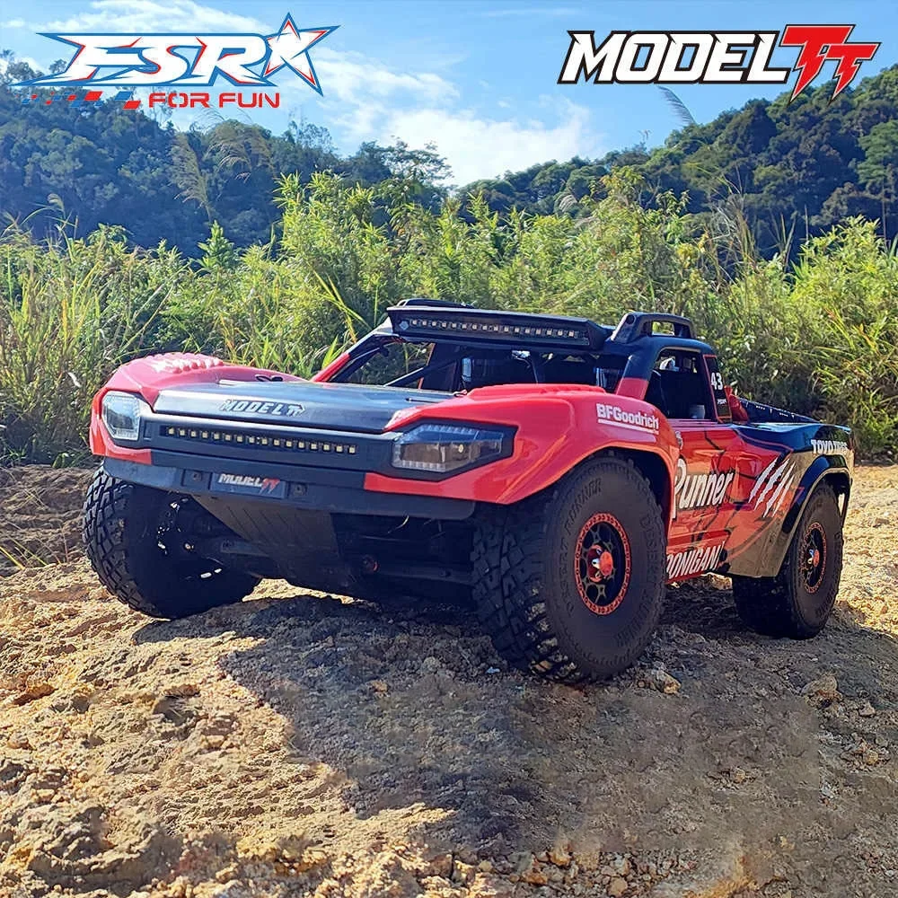 Fsr modelo tt 6s/8s sem escova 4x4 rc deserto caminhão 1/7 modelo de controle remoto elétrico carros rtr brinquedos para crianças adultas