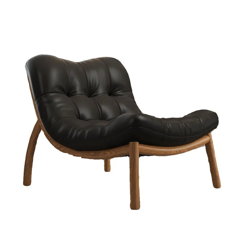 

Light luxury Italian simple single sofa chair