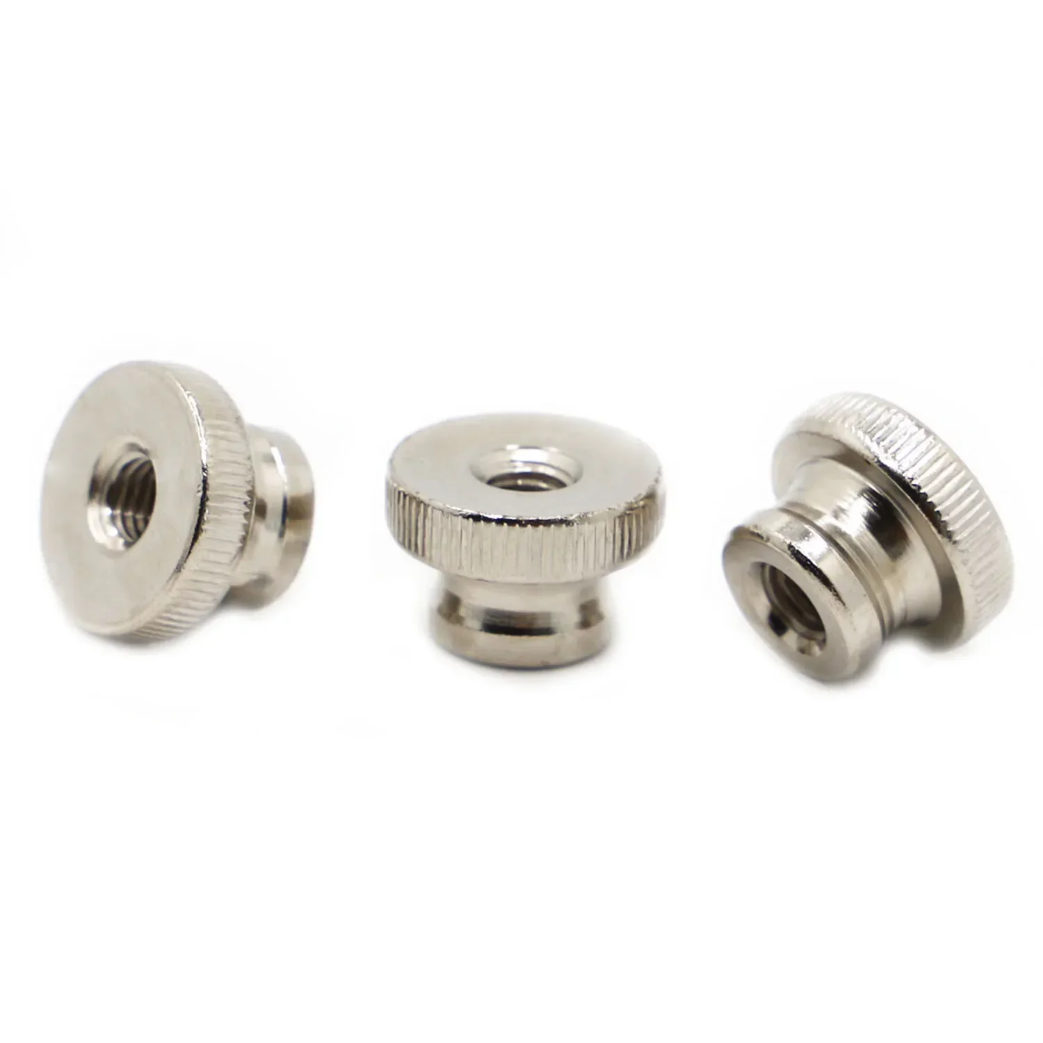 

M3 M4 M5 M6 M8 M10 Nickel Steel GB806 Hand Nut High Head Knurled Thumb Through Hole Blind Hole Nut Advertising Decorative Nail