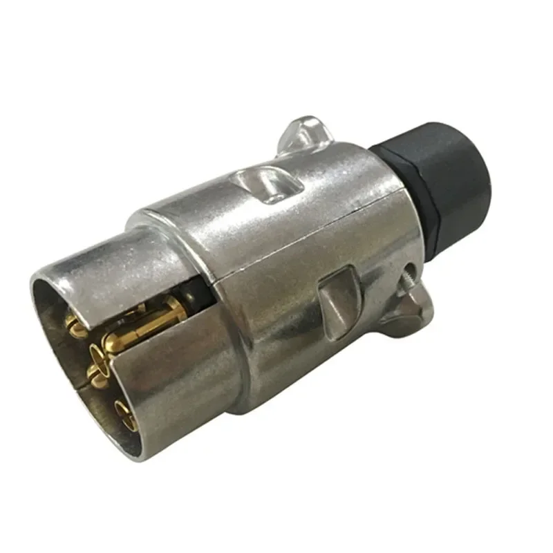 7 دبوس مقطورة المقبس المكونات المعدنية شريط القطر سحب موصلات محول أضواء المقبس لسيارة قوارب قافلة RV شاحنة الكهرباء 12 فولت APM