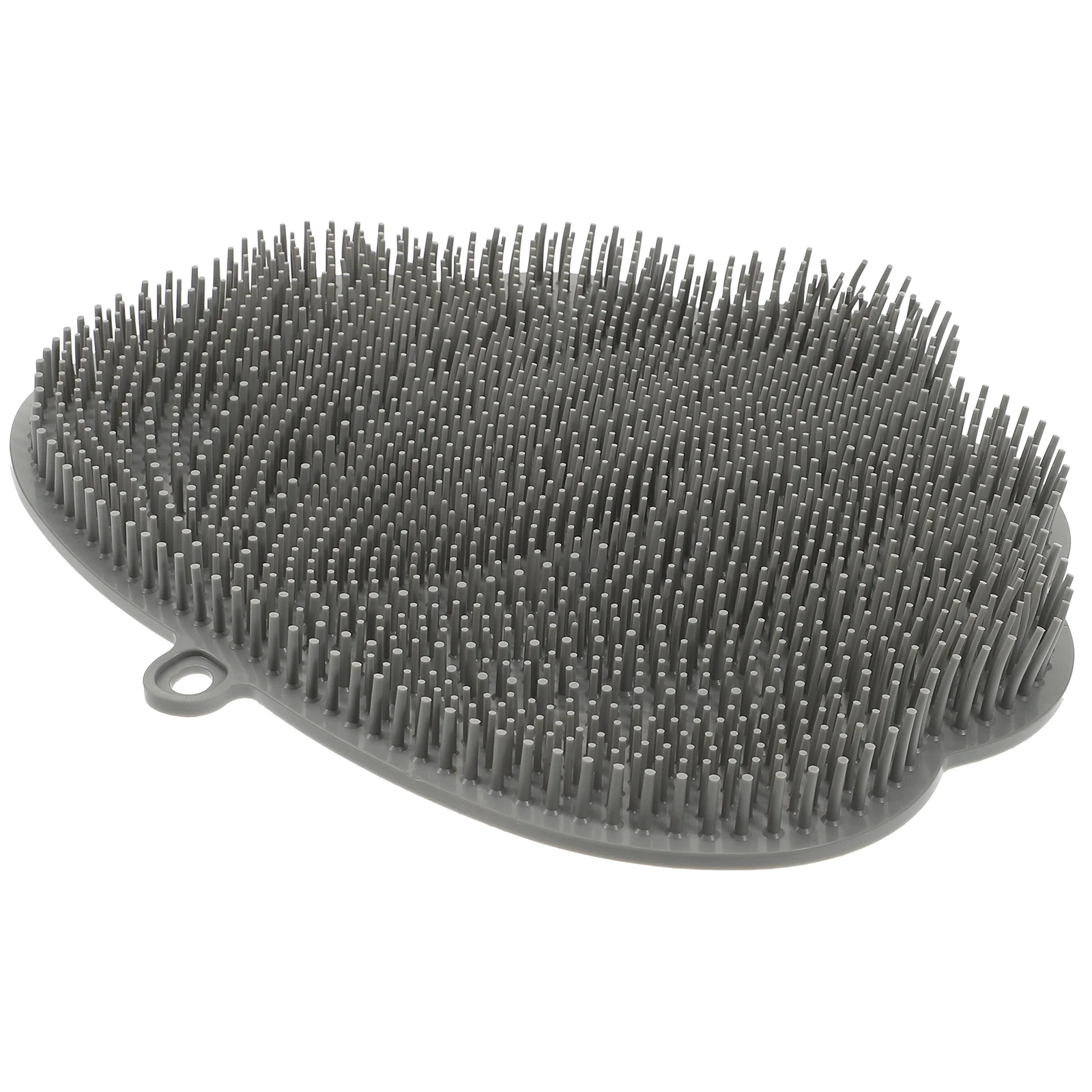 

TPE Wall Mounted Back Scrubber Suction Cup Shower Foot Pad Bathing Supplies Hands Free Deep Cleansing Mat Powerful Suction Cups