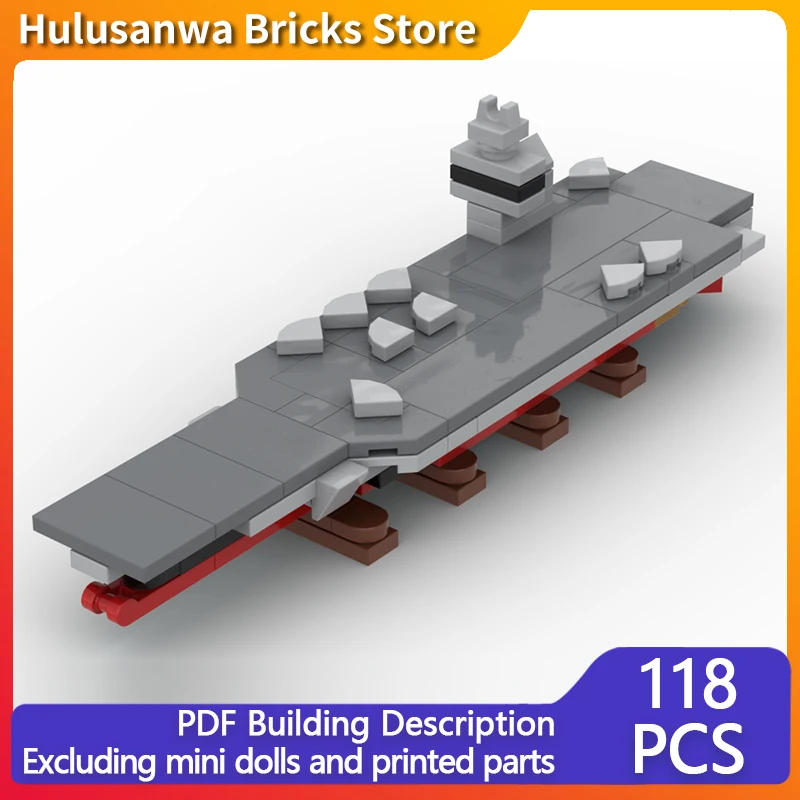

Геральд Р. Форд класс авианосец модель MOC строительные кирпичи военное оборудование модульные технологии подарки праздничный детский игрушечный костюм
