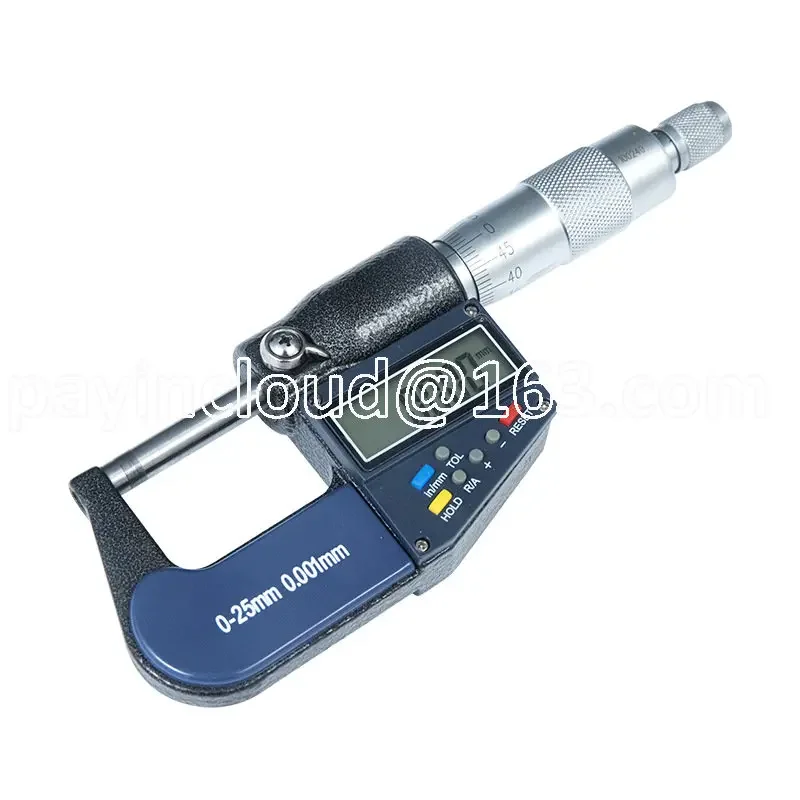 The Manufacturer Provides A Digital Display Micrometer with An Outer Diameter of 0-25mm