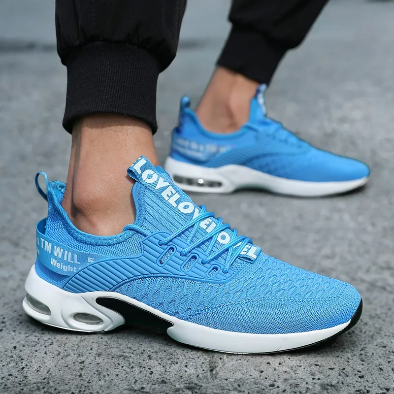 

Breathable Mesh Sports Shoes 2025 Spring and Summer Lightweight Shock-absorbing Running Shoes Men's Casual Trendy Shoes sale